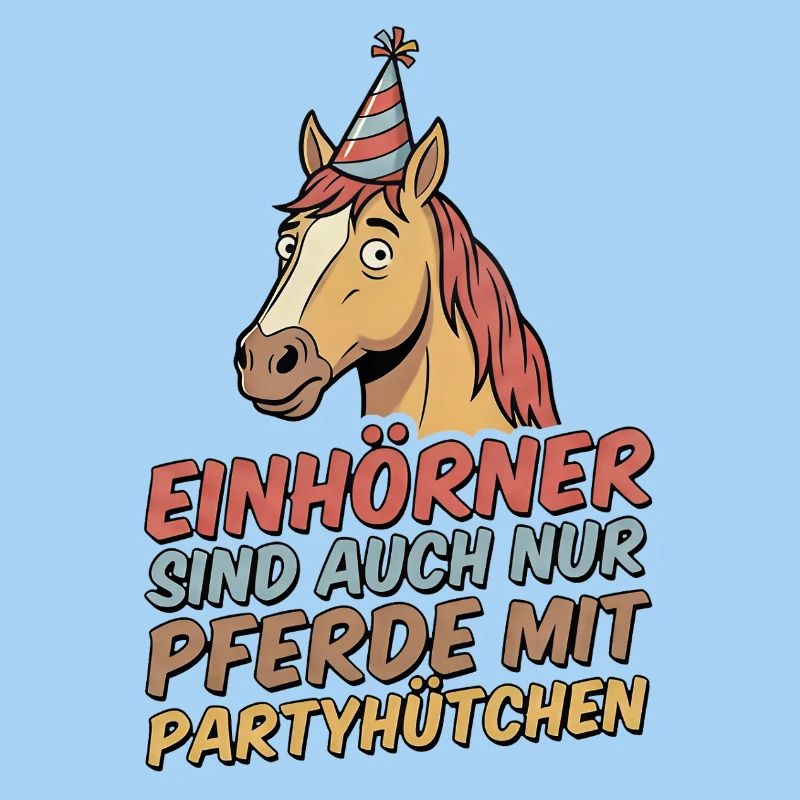 Partypferd mit Hut
