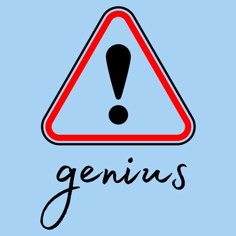 Minimalist Red Triangle