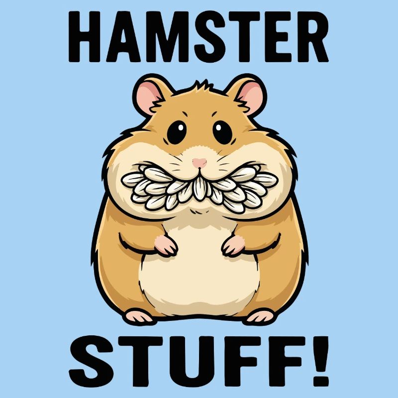 Hamster Stuff Seed Cheeks Rodent
