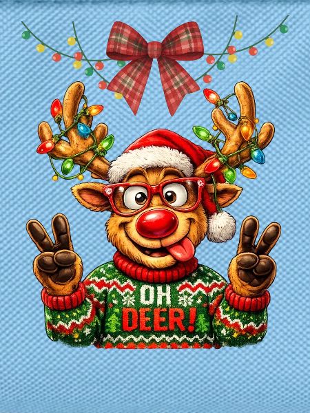 Oh Deer Weihnachtshirsch