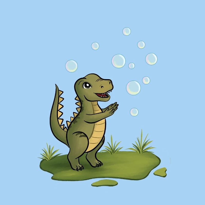 Dino bubble magic