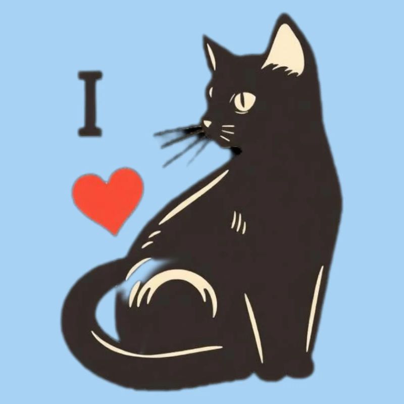 J’aime les chats Pic Logo