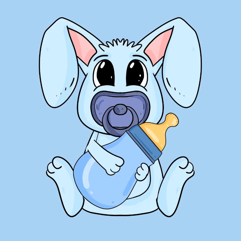Bébé Garçon Lapin