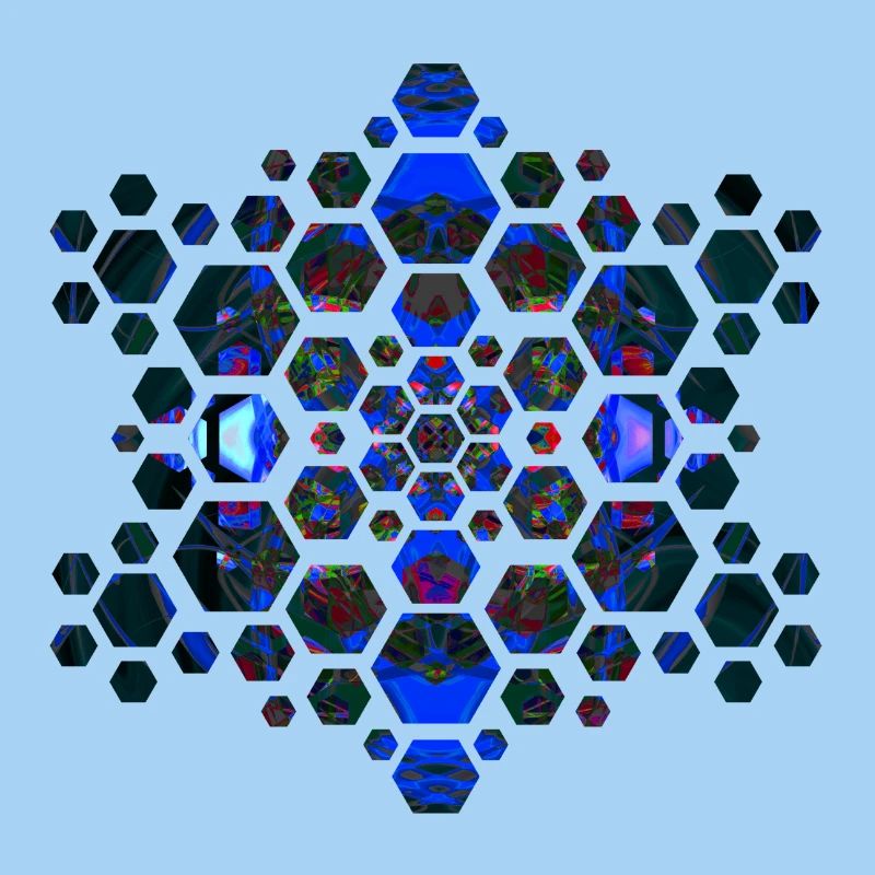 Psychedelic Hexagon I