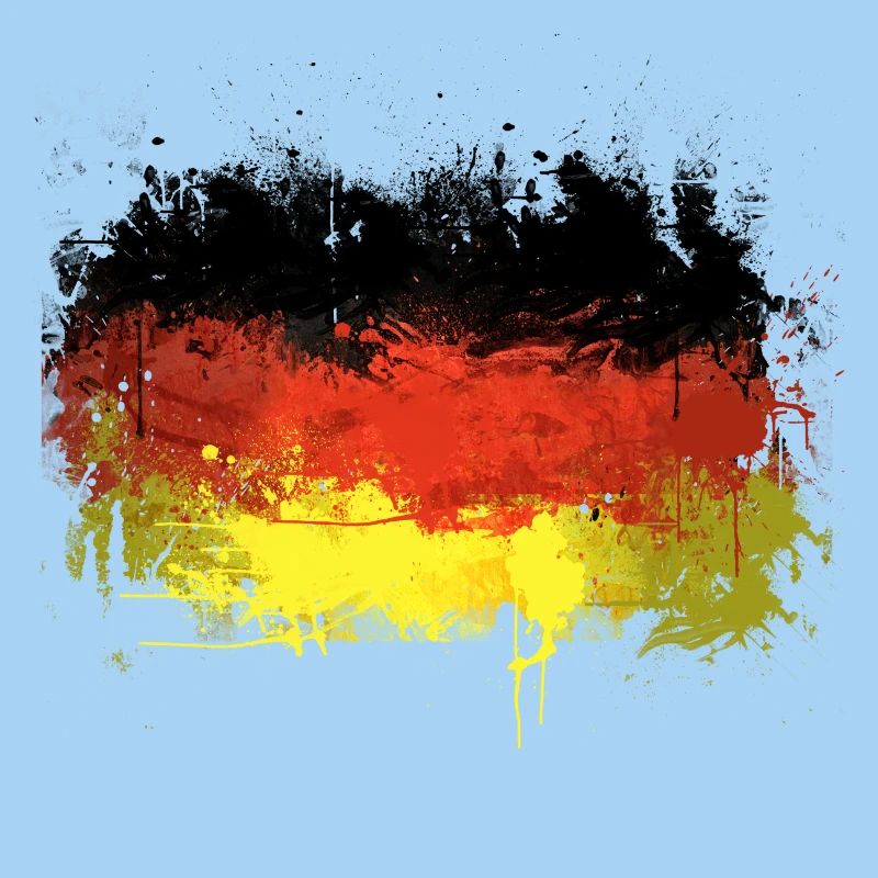 Drapeau allemand Graffiti