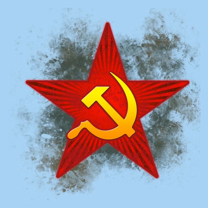 Emblème de l'étoile rouge soviétique