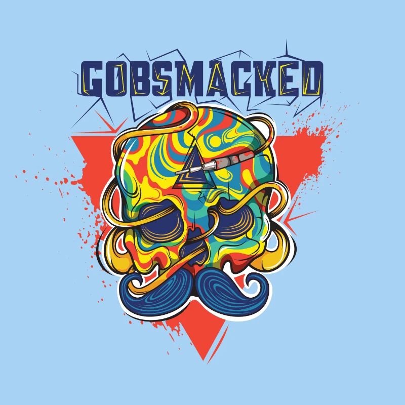 Gobsmacked Techno Skull