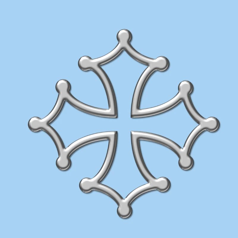 Okzitanisch Quer Chrom-Metall