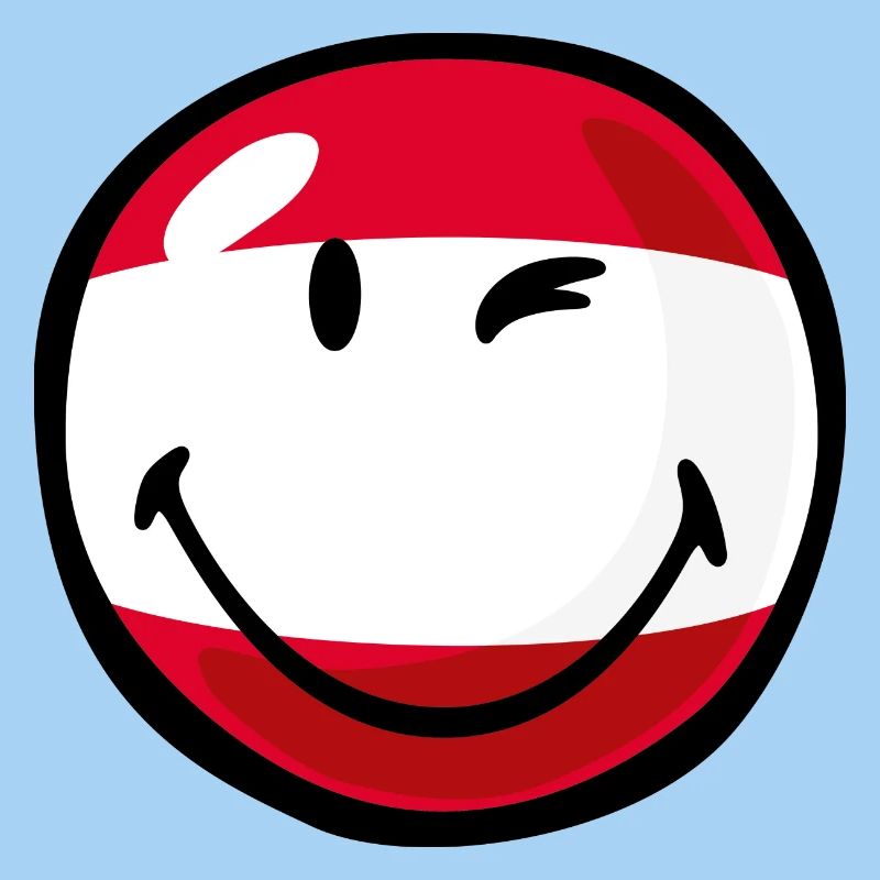 Smiley Flag Austria