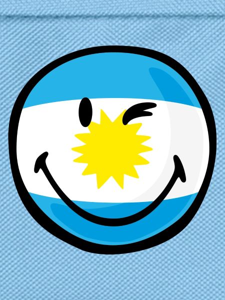 Smiley Flag Argentina