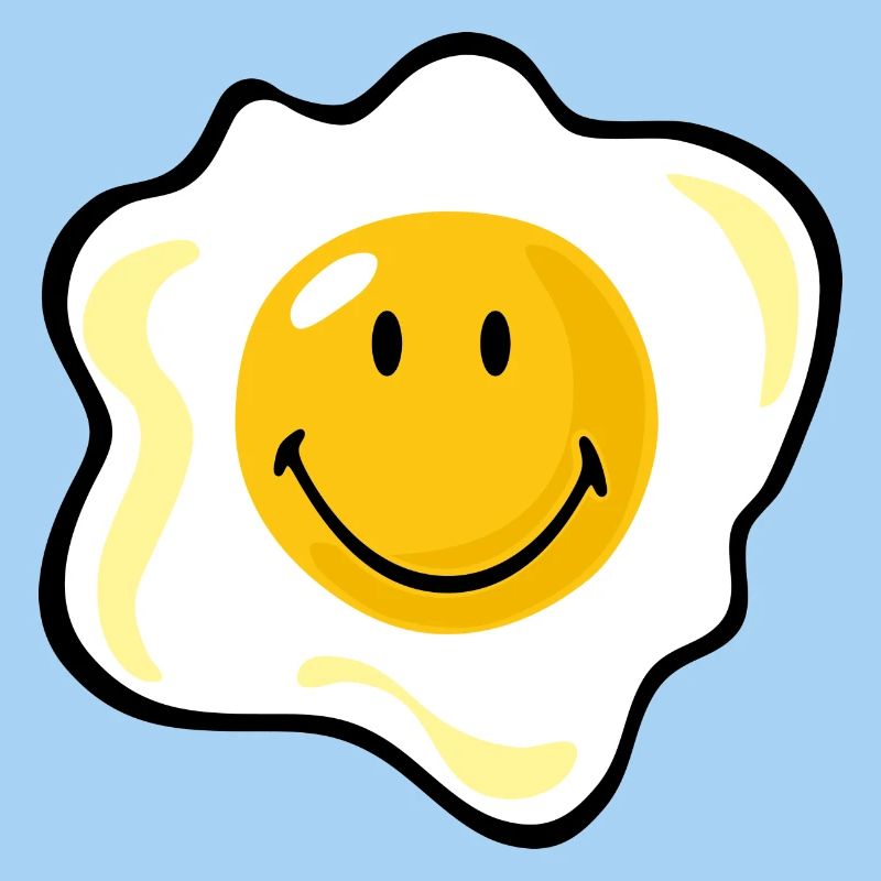 Smiley Fried Egg
