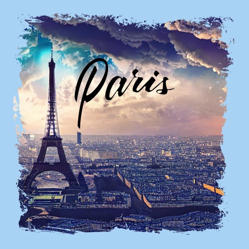 Paris Eiffel Tower Casual Style