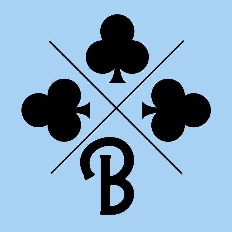 Buchstabe b Glücksklee