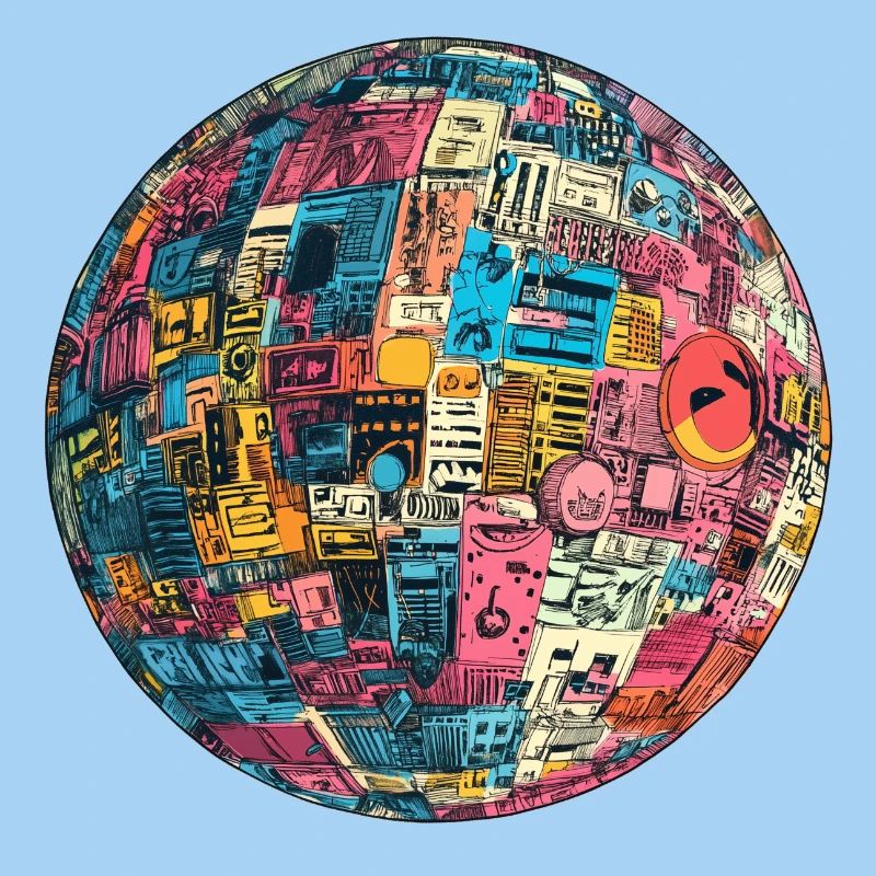 Sphère rétro-future : vision Technicolor !