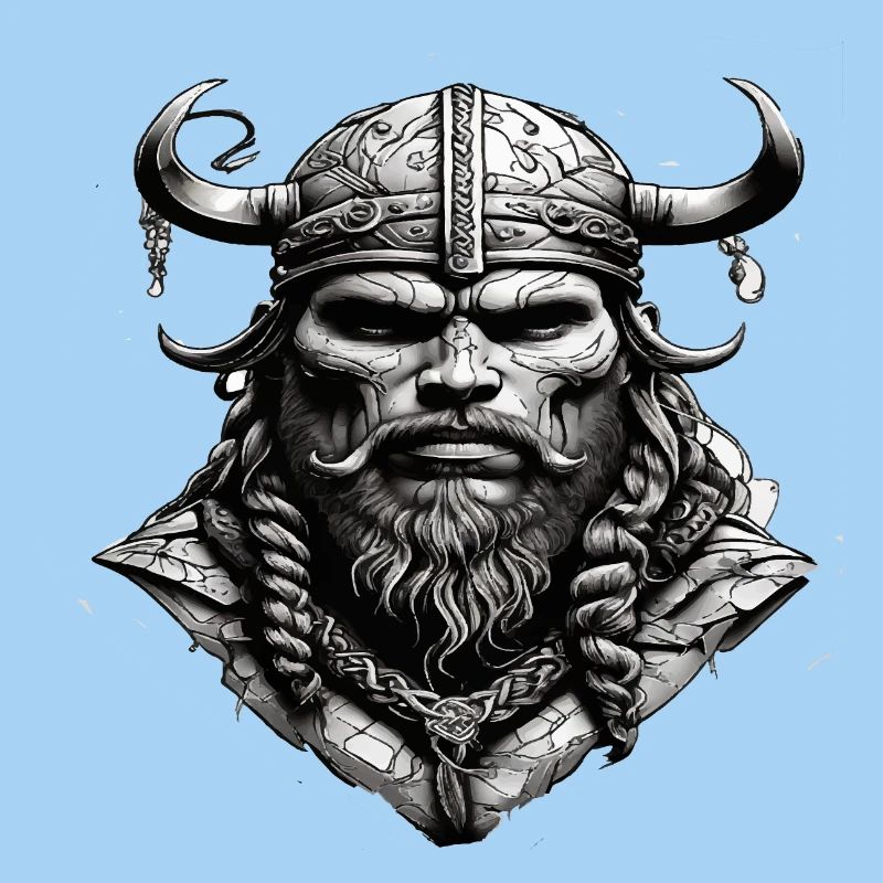 Wikinger Schädel