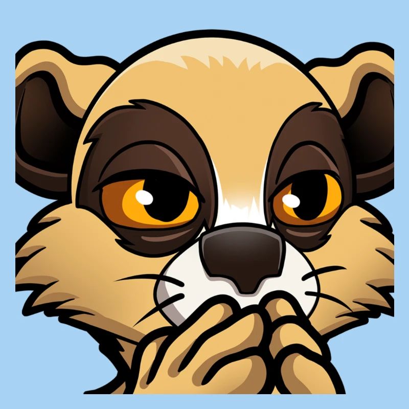 Suricate choqué