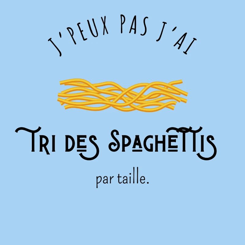 I can't I sorted spaghetti by size