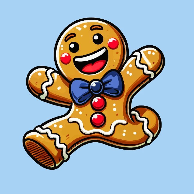 Gingerbread Man Cartoon