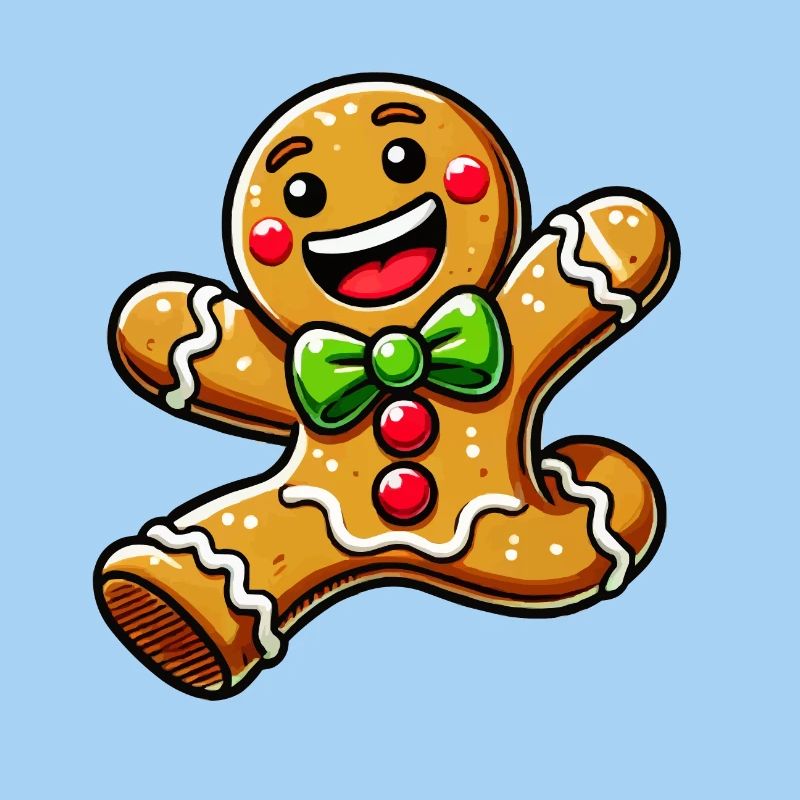 Gingerbread Man Cartoon