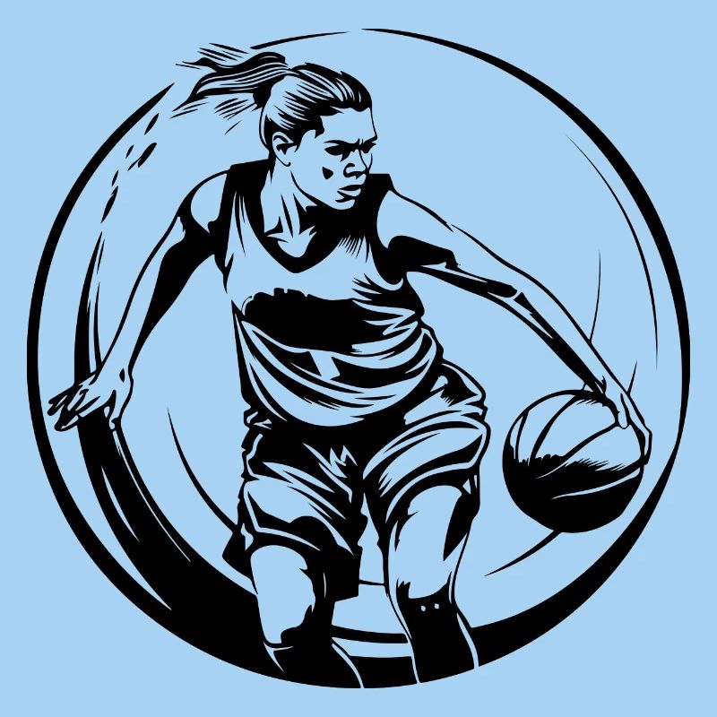 Basketteur Basketteur Basketteur Silhouette