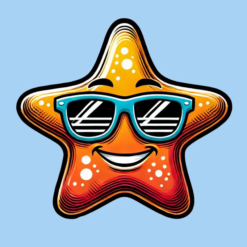 cooler Seestern Stern
