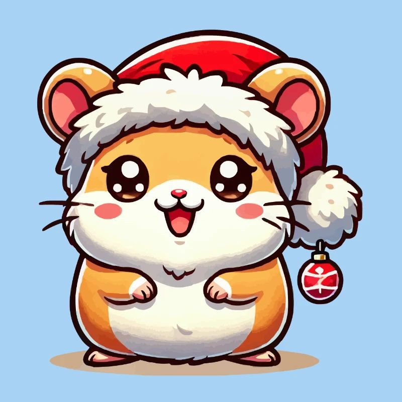 Noël hamster