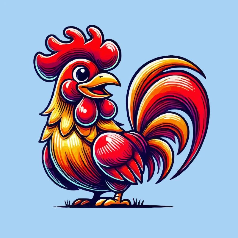 Rooster Comic