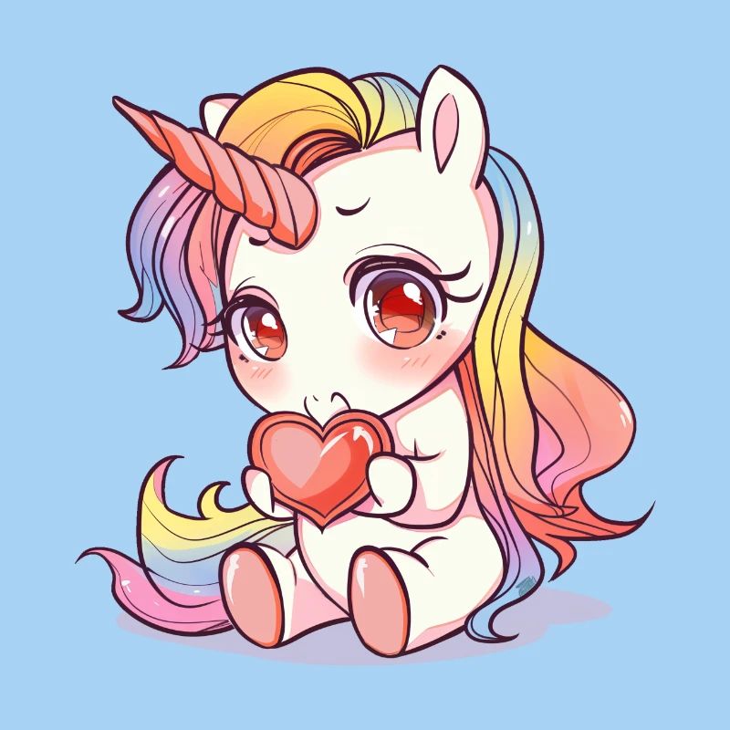 Schüchternes Einhorn, Mädchen Geburtstagsgeschenk, Tier