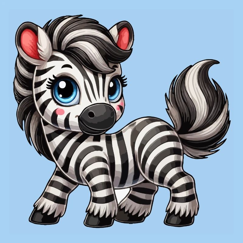 Zebra-Kind