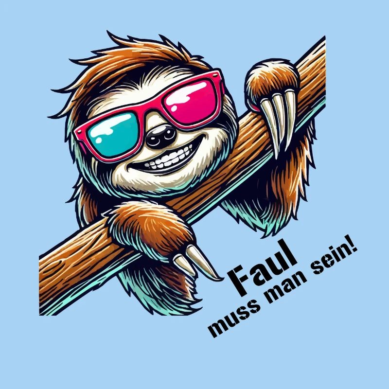 faultier sonnenbrille