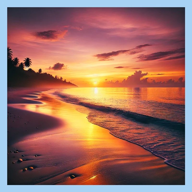 Beach sunset