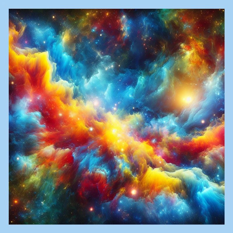 Bright Dust Clouds Art