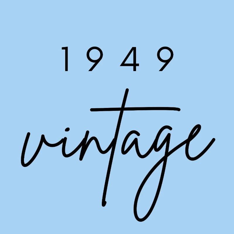 Vintage 1949 Anniversary