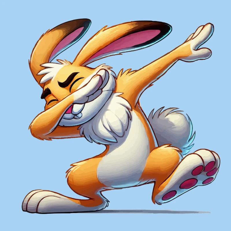 hase dabbing comic