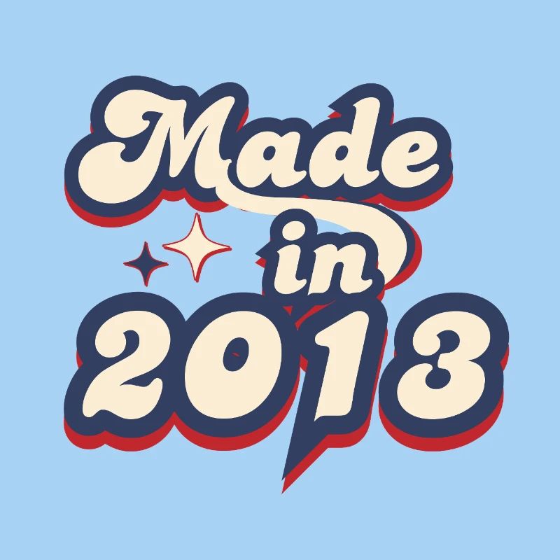 Made in 2013 retro