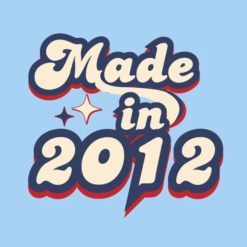 Made in 2012 retro