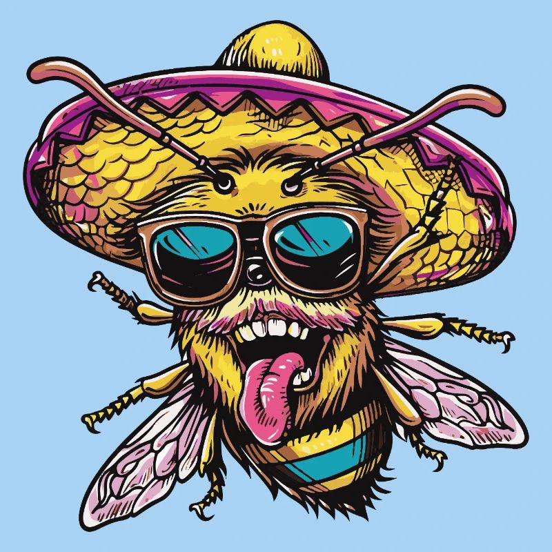 Bee Funny Sombrero
