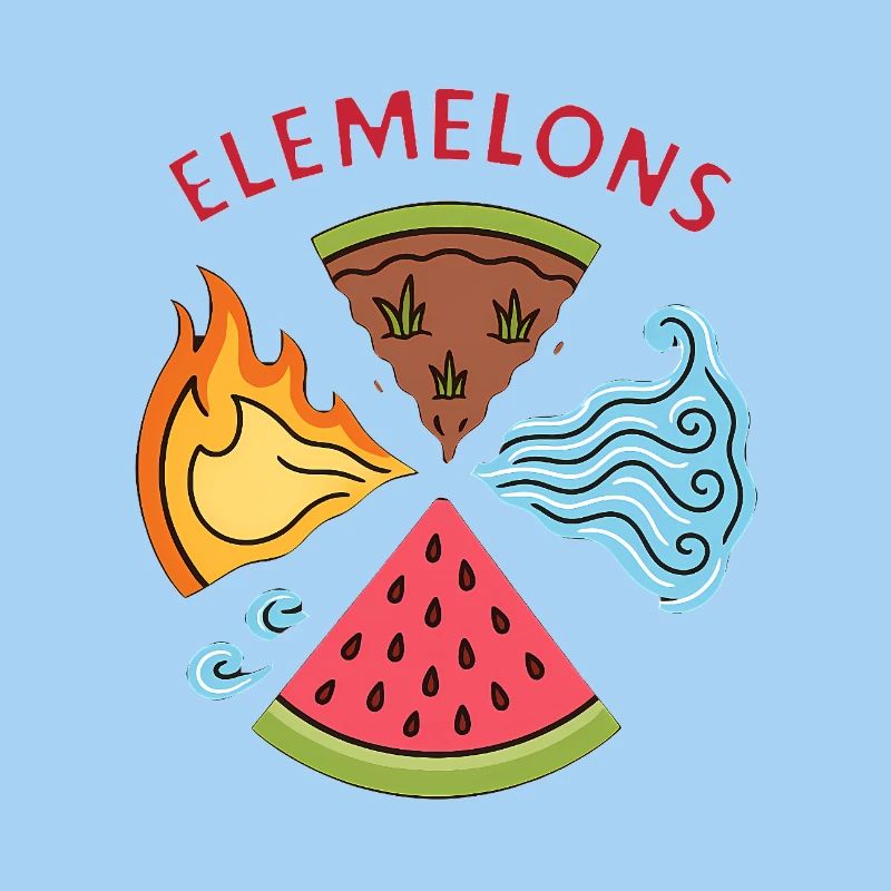 Elemelons Conception élémentaire de pastèque