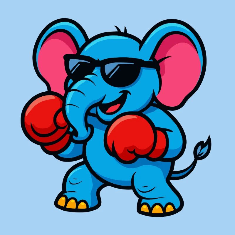 Boxer éléphant