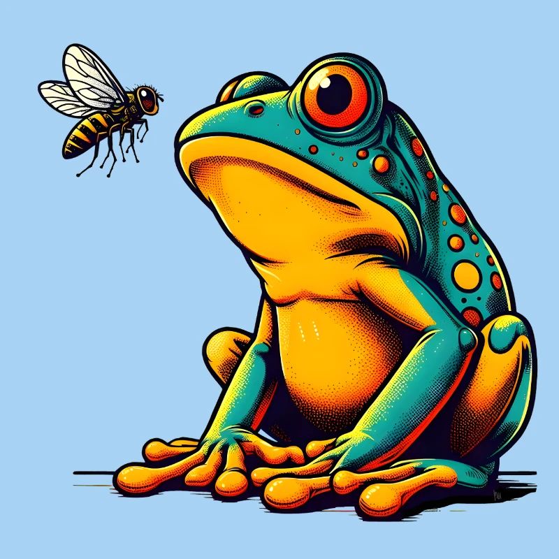 The frog and the fly