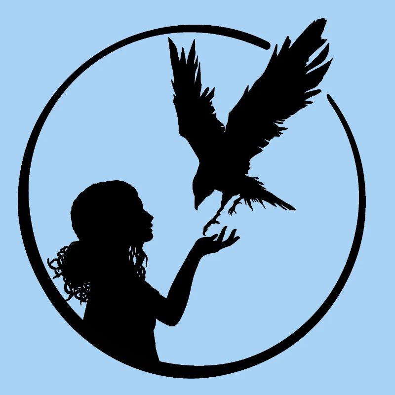 Maedchen Vogel