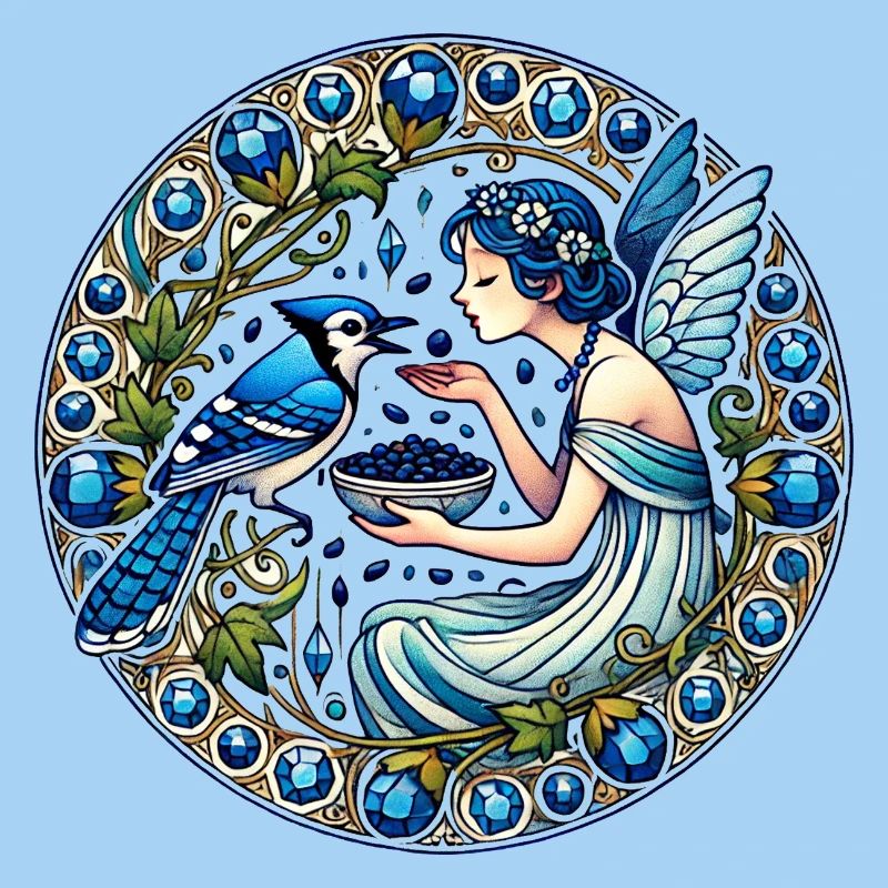 Blue Jay Fairy