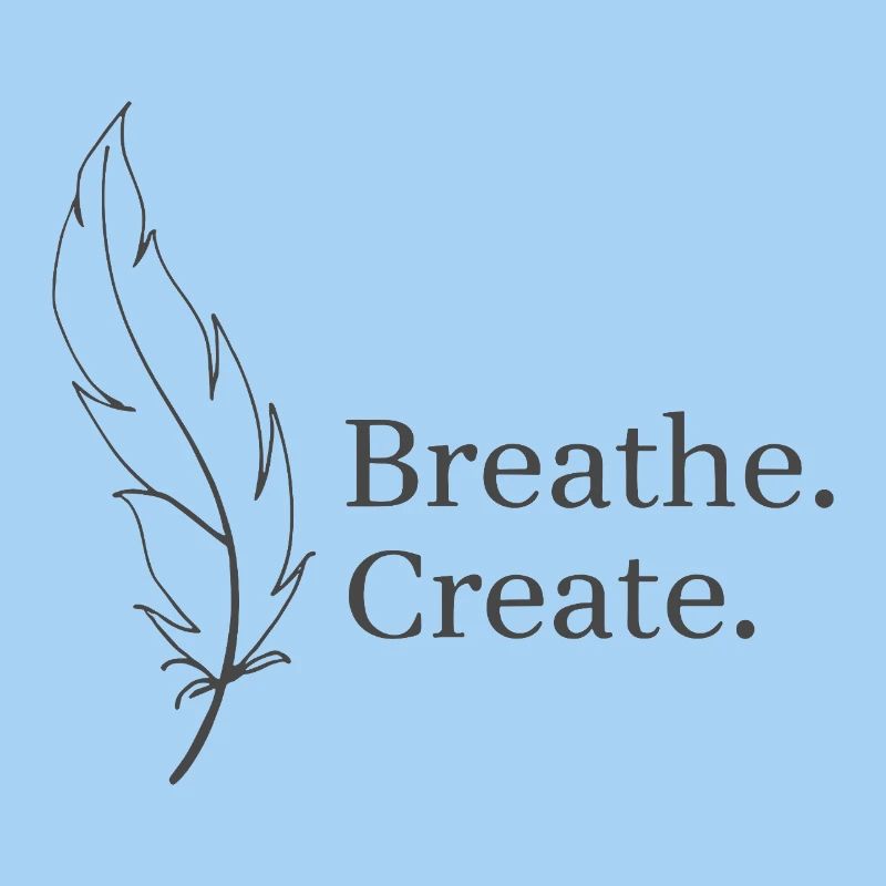 Breath Create Feather Lightness