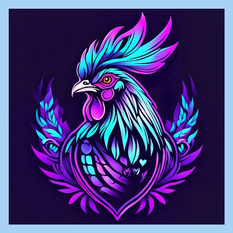 Rooster neon