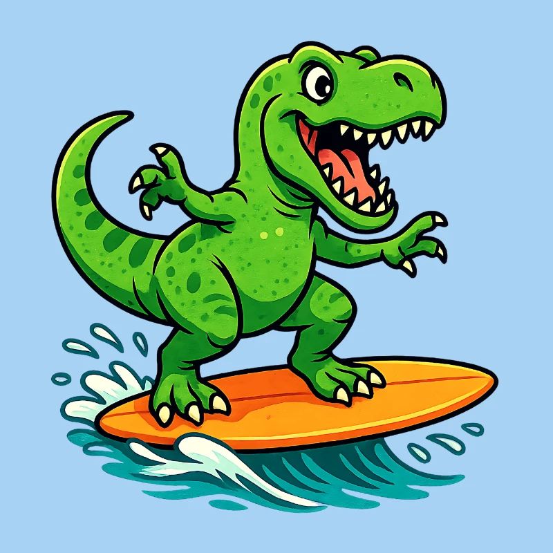 Surf T Rex