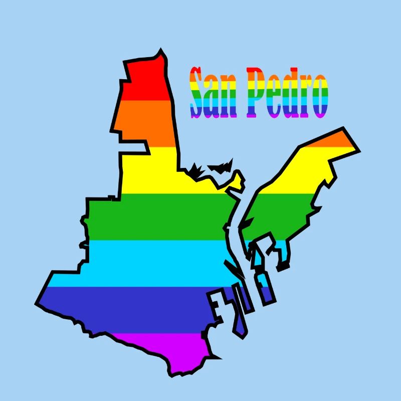 San Pedro, Regenbogen