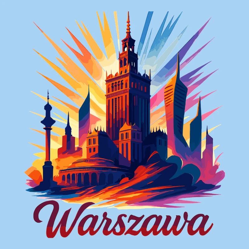 Varsovie Warszawa Capitale Pologne Cadeau