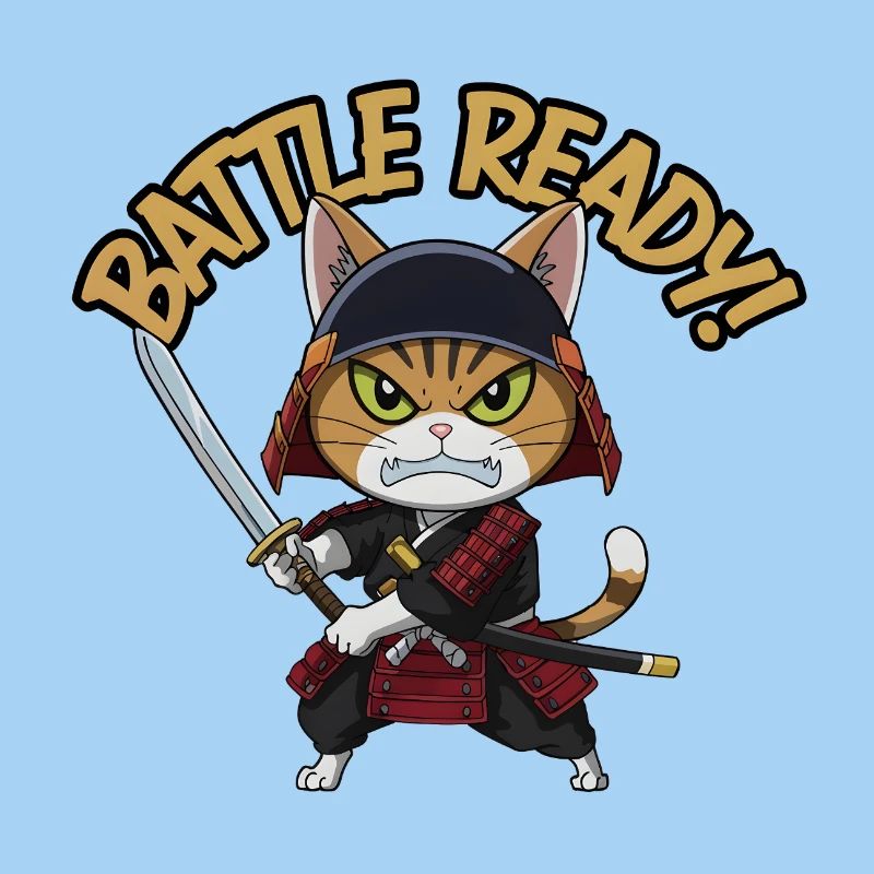 Samurai-Katze