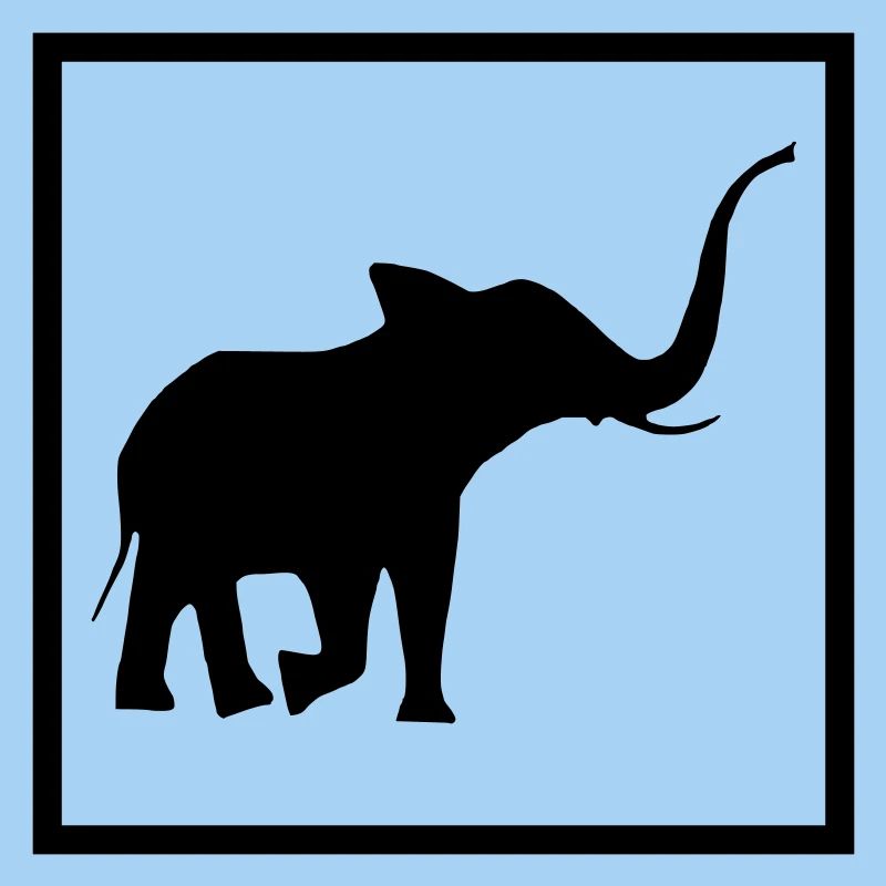 Elefant Tier Zoo Giraffe Affe Fun Achtung