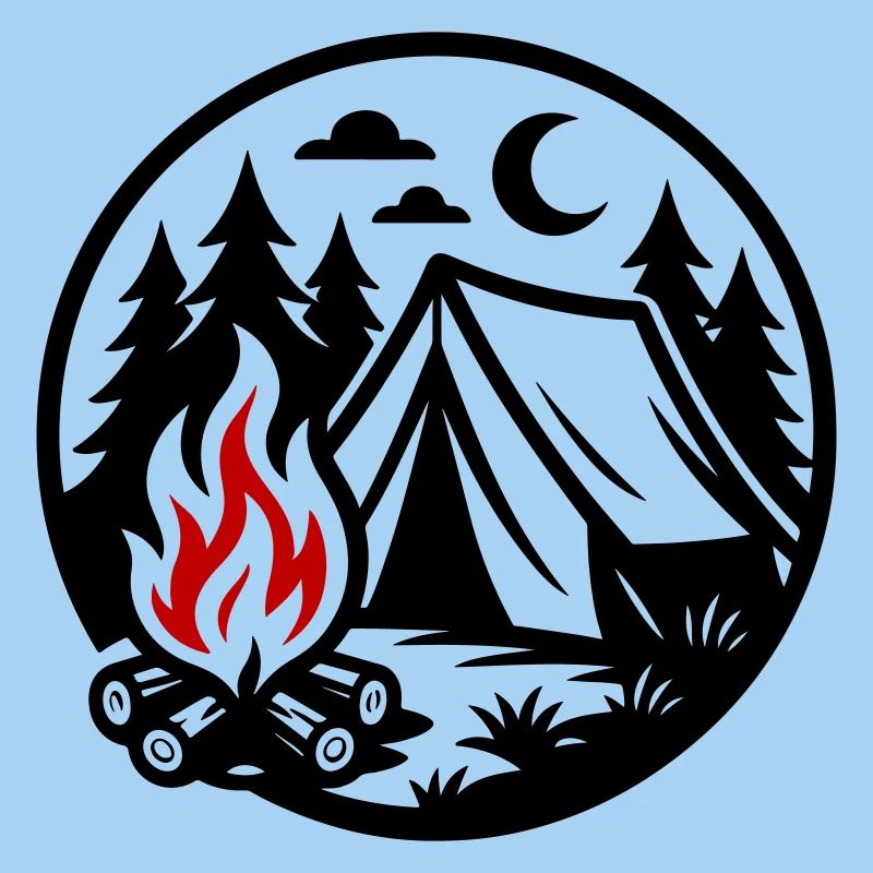 Camping Zelt Wald
